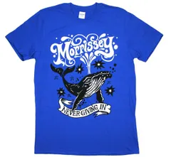 Morrissey / I Wish You Lonely Tee (Blue) - モリッシー Tシャツ / (ザ・スミス)のサムネイル