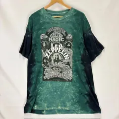 LIQUID BLUE  "Electric Magic" LED ZEPPELIN タイダイT グラフィックT サイズ2XL 傷穴 BORO 難あり 08062511 872のサムネイル