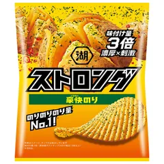 コイケヤ ストロング 豪快のり 53g×12袋入| 送料無料 お菓子 スナック菓子 ポテチ のり ストック おやつ スイーツ おつまみ ケース買い まとめ買い 業者 仕入れ 大量 ポテトチップスのサムネイル