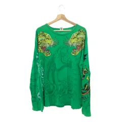 Ed Hardy エドハーディー 長袖カットソー サイズ:XXL ラインストーン    グリーン メンズ / 243001005629のサムネイル