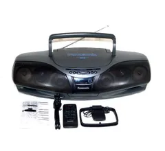 【純正リモコン/稀少動作品!】Panasonic パナソニック RX-DT75 RAK-RX103WH バブルラジカセ コブラトップ CD TAPE AM FM RX-DT95 の兄弟機のサムネイル