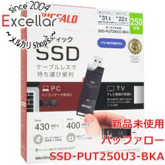 新品】BUFFALO 外付け SSD-PUT500U3-BKC 500GB - メルカリ