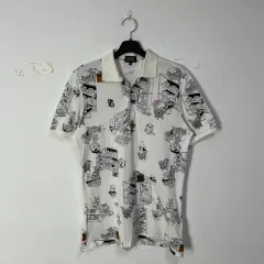 パーリーゲイツ ポップアート 麻 半袖 KARA Tシャツのサムネイル