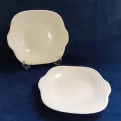 ウェッジウッド Wedgwood ナンタケット 四角プレート2枚 260516-276のサムネイル