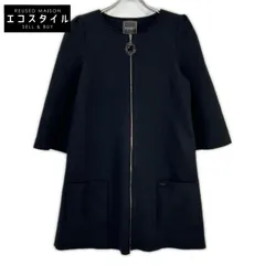 FOXEY　フォクシー　27618-KAOFA117NM ビジューファスナー ジップアップ ウール　40のサムネイル