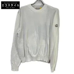 MONCLER　モンクレール　【GENIUS】×MERCEDES-BENZ BY NIGO 25SS GIROCOLLO TRICOT ホワイト アーカイブフォトプリント コットンニットプルオーバー　Mのサムネイル