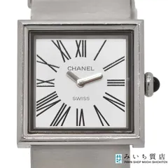 稼働 腕時計 CHANEL シャネル マドモアゼル H0827 QZ 白色文字盤 2026年2月電池交換 H22085のサムネイル