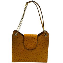Selliers du marais オーストリッチ トート ショルダーバッグ レザー