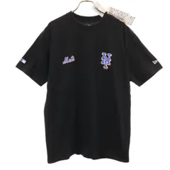 未使用 NEW ERA ニューエラ 半袖 Tシャツ L ブラック ニューヨークメッツ メンズ 古着のサムネイル