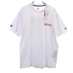 未使用 NEW ERA ニューエラ 半袖 Tシャツ L ホワイト系 ネットフリックス WBC メンズ 古着のサムネイル