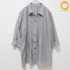 Leilian レリアン リネン100％ ブラウス ノーカラー大きいサイズ XL 