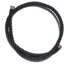 フレッド ブレスレット用コード フォース10 ブラック 2連 17刻印 SS/スティールケーブル #188027 大幅値下げ品のサムネイル