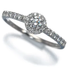 ヴァンドーム リング ダイヤ ダイヤモンド 0.31ct グレース 9号 Pt950 #188742 大幅値下げ品のサムネイル