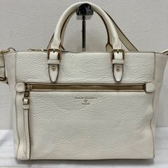 J&M DAVIDSON 2WAY ミニ イングリッド ショルダー バッグ 白 - メルカリ