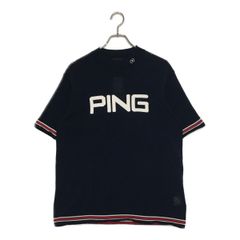 PING 半袖モックネックシャツ ネイビー セットアップ - メルカリ