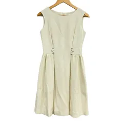 Rene(ルネ) ワンピース サイズ36 S レディース美品  - アイボリー ノースリーブ/ロング/ビジューのサムネイル