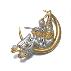 MIKIMOTO ミキモト 真珠 ベビーパール ブローチ 12珠 シルバー - メルカリ