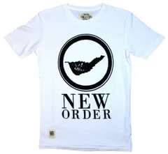 [Worn By] New Order / Circle Leaf Tee (White) - [ウォーン・バイ] ニュー・オーダー Tシャツのサムネイル