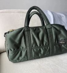 極美品 PORTER タンカー 定価10万円 特大ダッフルバッグ セージ