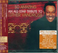 CD Various   So Amazing: An All-Star Tribute To Luther Vandross BVCP21442 J Records /00110