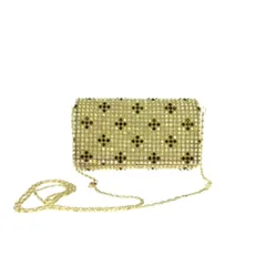 PIERRE BALMAIN ピエールバルマン パーティーバッグ  ラインストーン    ゴールドカラー レディース / 240001206362のサムネイル