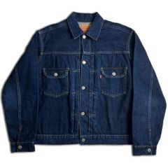 RRL デニムジャケット三ツ星タグ 90s】RRL 三ツ星タグ 1st デニムジャケット USA製 ダブルアールエル