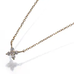ヴァンドーム ネックレス ダイヤ ダイヤモンド カローラ ミニ K18YG #187061 大幅値下げ品のサムネイル