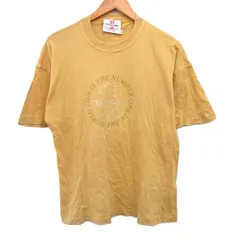 トラサルディ TRUSSARDI JEANS ロゴプリント Tシャツ 半袖 丸首 コットン 綿 S イエロー 黄 /FT ■ECD004のサムネイル