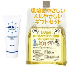 NOEVIR ノエビア アクネ クリーンウォッシュ N 100g　環境にやさしい、人にやさしいギフトセットのサムネイル