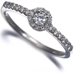 ヴァンドーム リング ダイヤ ダイヤモンド 0.084ct/0.13ct グレース 9号 Pt950 #190211 大幅値下げ品のサムネイル