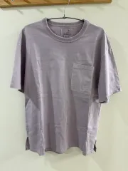 ホーリーサン Lawrence ガーメント ダイング Tシャツ 半袖 (ラベンダー Sサイズ)のサムネイル