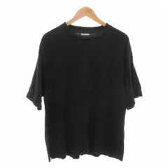 ブフト bukht Tシャツ M 黒 ブラック 無地 クルーネック 半袖 /TQのサムネイル