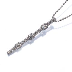 34-35】ダイヤモンド ネックレス D0.50ct - メルカリ