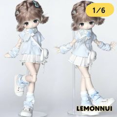 1/6 ディーラー製 ドール服 幼SD アウトフィットうさぎ耳-C1228 - メルカリ