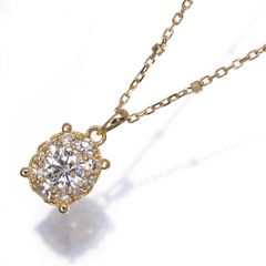 34-35】ダイヤモンド ネックレス D0.50ct - メルカリ