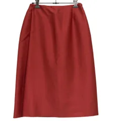 VALENTINO/ヴァレンティノ/ウール/シルク/タイトスカート/サイズ4/サーモンピンク/レディース/RS1794のサムネイル