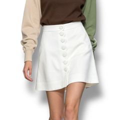 極美品 MIU MIU ミュウミュウ シャツ ホワイト サイズ38 - メルカリ
