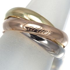 新品磨き済み Cartier カルティエ トリニティ クラシック リング 53
