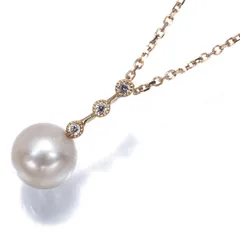 ミキモトペルリータ ネックレス パール 真珠 6.1mm ダイヤ ダイヤモンド K18PG #192652のサムネイル