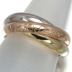 新品磨き済み Cartier カルティエ トリニティ クラシック リング 52