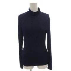 ビーシービージーマックスアズリア BCBGMAXAZRIA ラメカットソー 長袖 ストライプ 青 ブルー /FFのサムネイル