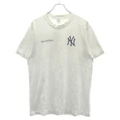 SPORTY&RICH スポーティアンドリッチ Yankees Curve T-Shirt ヤンキース プリントTシャツ 30SR10T0043505633WH01 ホワイト Mのサムネイル