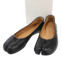 Maison Margiela 22 メゾン マルジェラ 23AW Tabi Ballet Shoes タビ バレエフラットシューズ S58WZ0042 ブラック 37のサムネイル