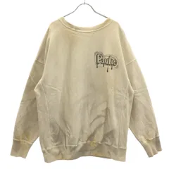 BOWWOW バウワウ SKETCH PAULIE SWEAT SHIRT USED加工スウェットプルオーバー  アイボリー系 Lのサムネイル