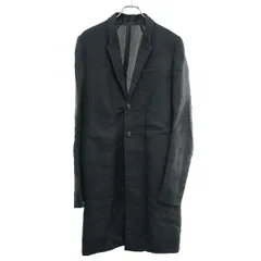 Rick Owens リックオウエンス 18SS ストライプジャガードチェスターコート RU18S5958-STW ブラック 50のサムネイル