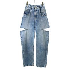 Maison Margiela スラッシュデニム フルレングス 38 - メルカリ