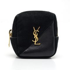 Saint Laurent サンローラン ジェイミー キューブ チャーム ポーチ