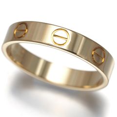 Cartier カルティエ ミニラブリング ダイヤ1P ホワイトゴールドWG