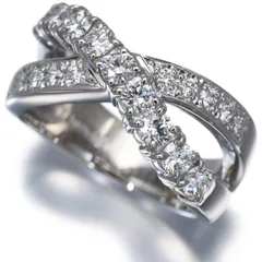 11/美品 ミキモト Pt950 ダイヤ計0.26ct リング 指輪 ミキモト リング ダイヤ ダイヤモンド 0.83ct 11号 Pt950 #194844
