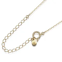 シンパシーオブソウル チェーンネックレス カットアズキ 50cm K18YG 箱 #193756のサムネイル